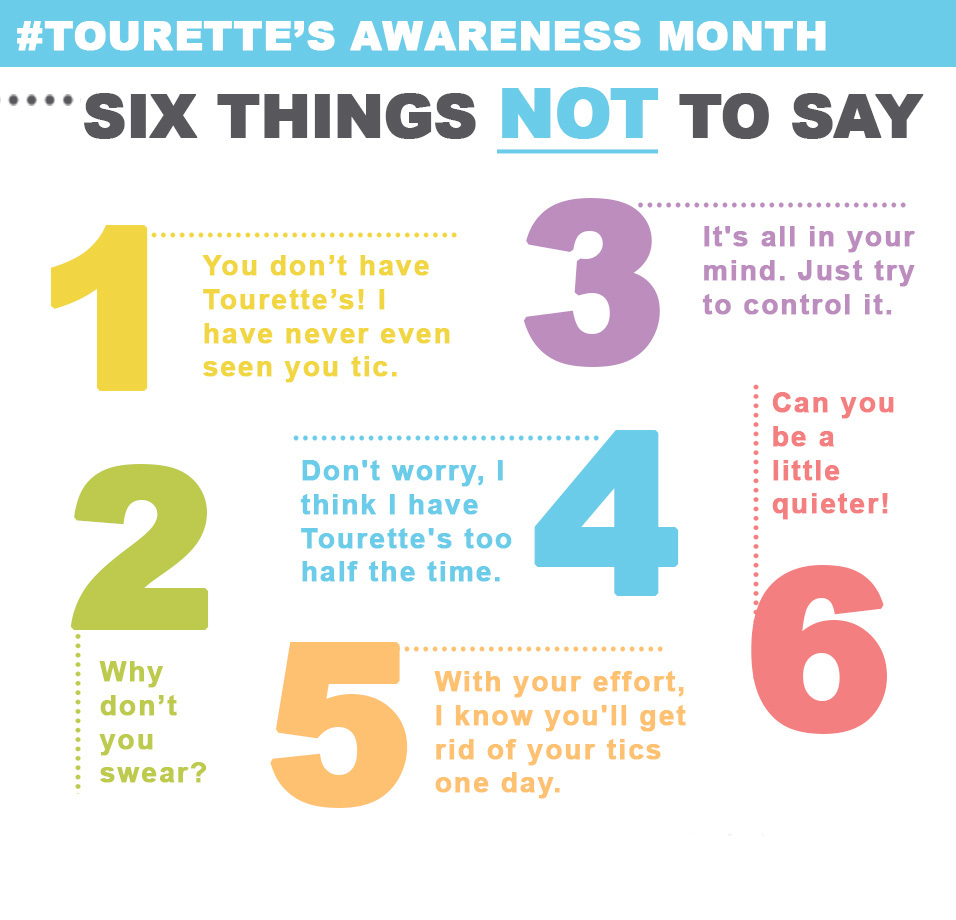 tourettes and what not to say